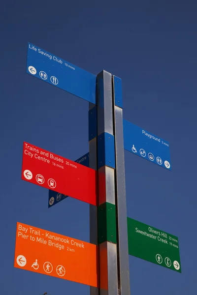 stock image Board Direction Sign