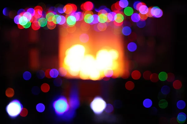 Out of Focus Christmas Lights