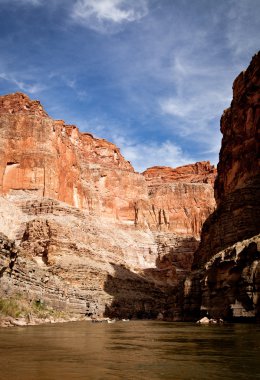 Colorado River through the Grand Canyon clipart