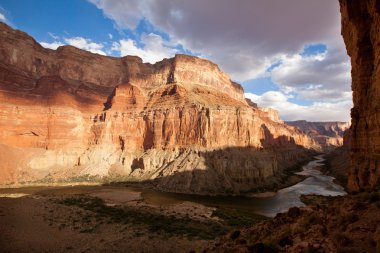 Colorado River through the Grand Canyon clipart