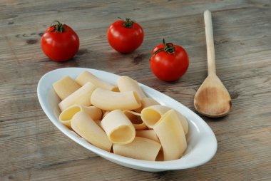 Paccheri - italian pasta clipart