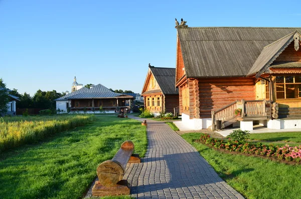 stock image Morning in village