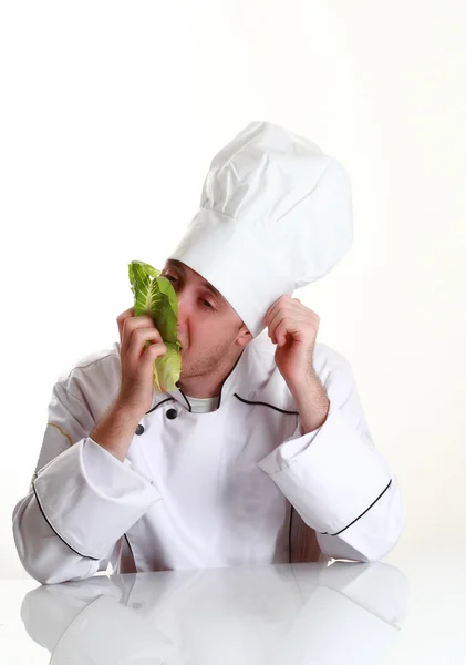 Retrato de chef — Foto de Stock