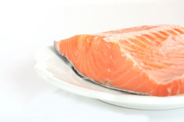 Peixe de salmão cru — Fotografia de Stock