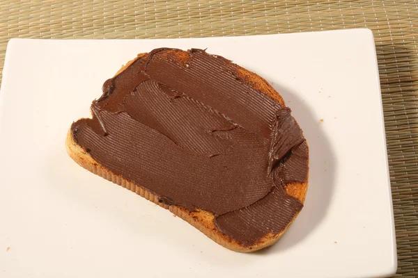 초콜릿 토스트 — 스톡 사진