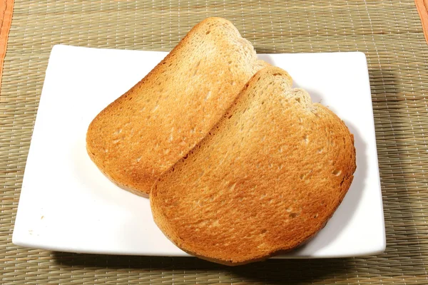 Два куска французского тоста — стоковое фото