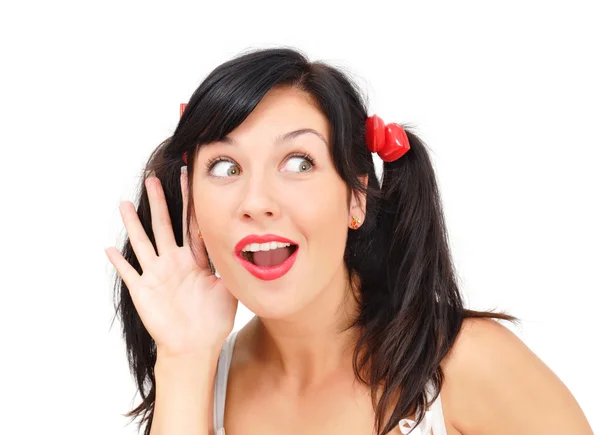 Surprised girl — Stock Photo, Image