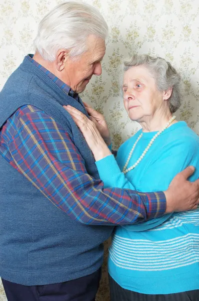 Tanzendes Seniorenpaar — Stockfoto