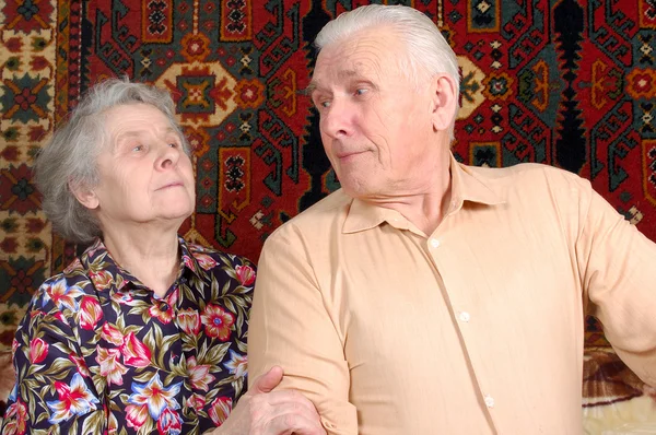 70 歳のカップル — ストック写真