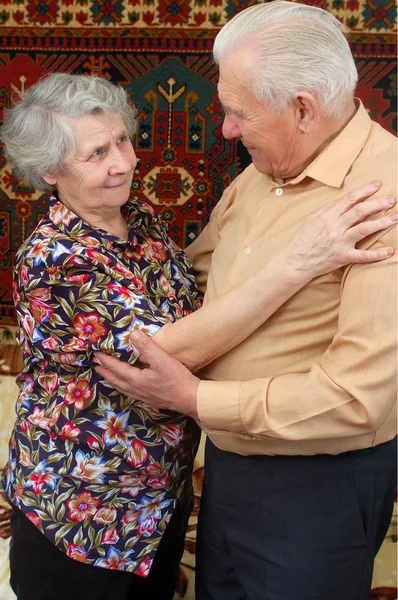 Dancing senior couple — Stock Photo, Image