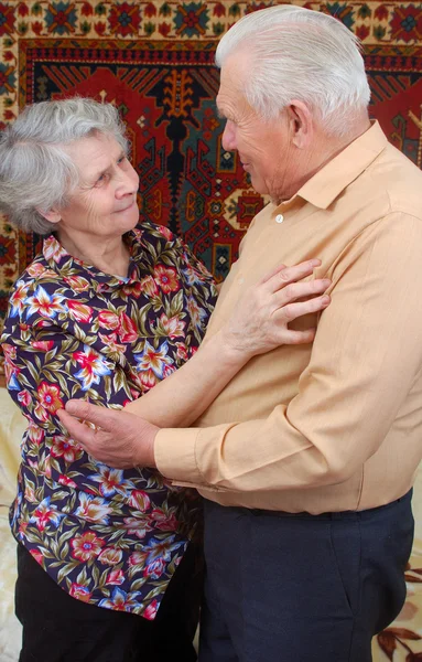 Tanzendes Seniorenpaar — Stockfoto