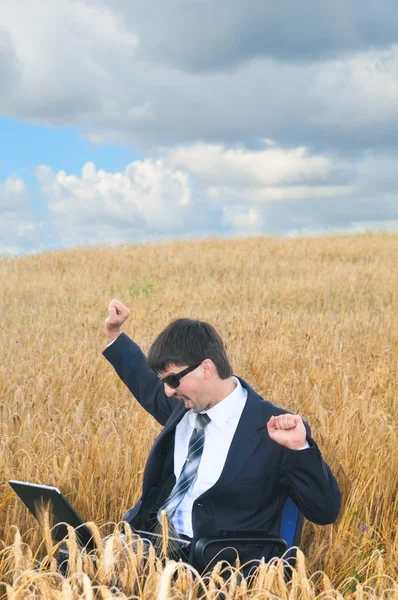 Work in field — Stock Photo, Image