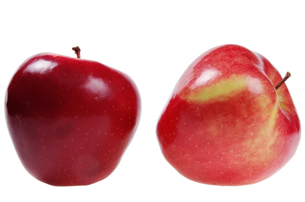 Două mere coapte — Fotografie, imagine de stoc