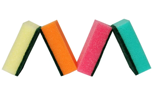 Casas de esponjas multicolores —  Fotos de Stock