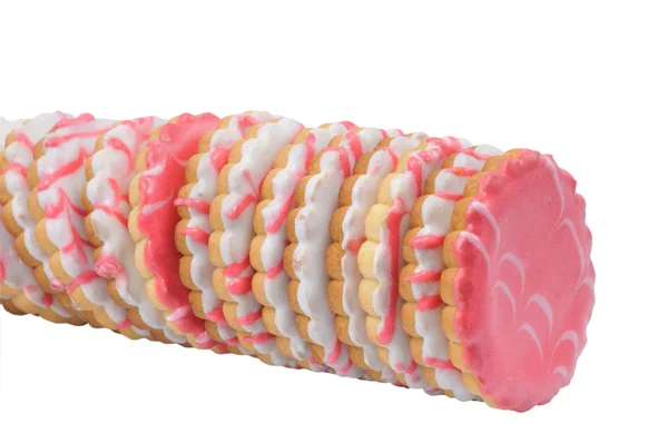 Line tasty pastry — Stock Photo, Image