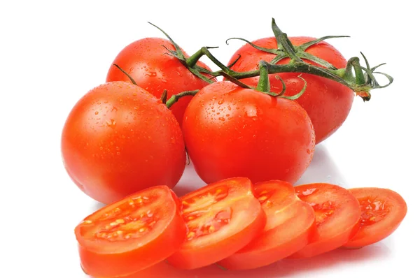 四个西红柿 — 图库照片