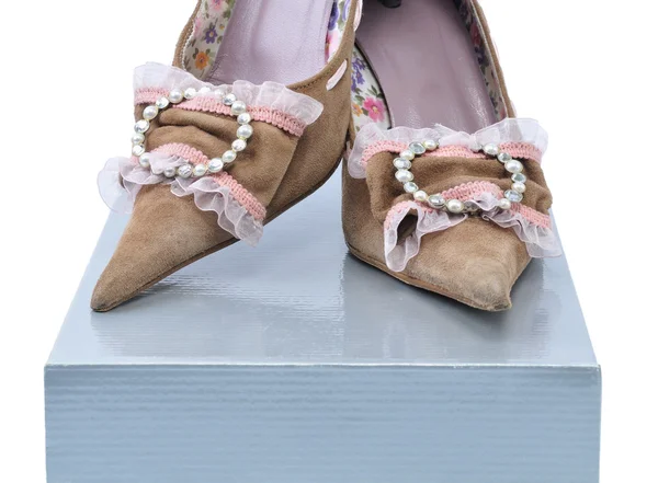 Par zapatos de mujer — Foto de Stock