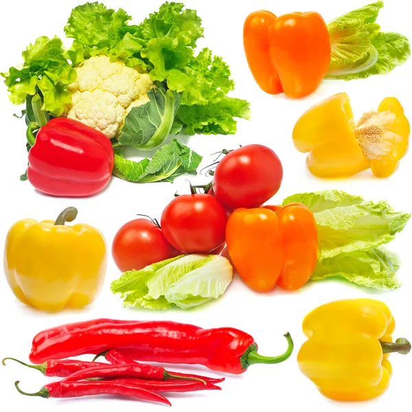 Set zöldségek — Stock Fotó
