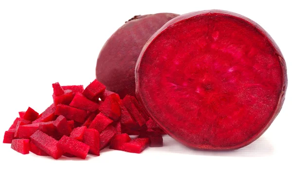 Barbabietole rosse affettate — Foto Stock