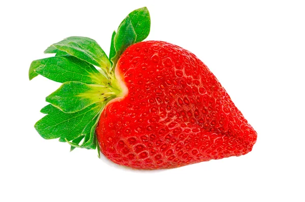 Ein Erdbeerherz — Stockfoto