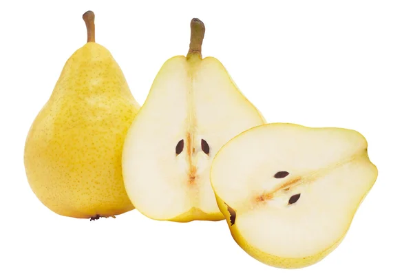 Färska gula päron — Stockfoto