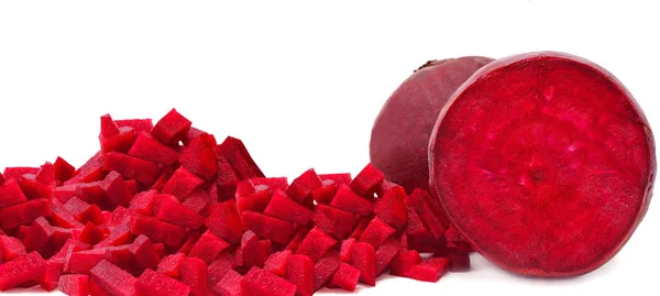 Sliced red beets — Stock Photo, Image