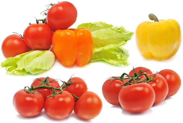 Цветные овощи — стоковое фото
