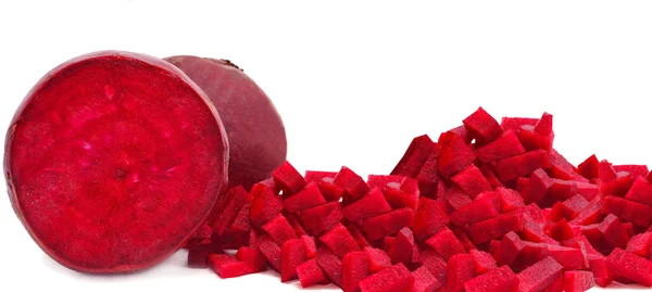 Sliced red beets — Stock Photo, Image