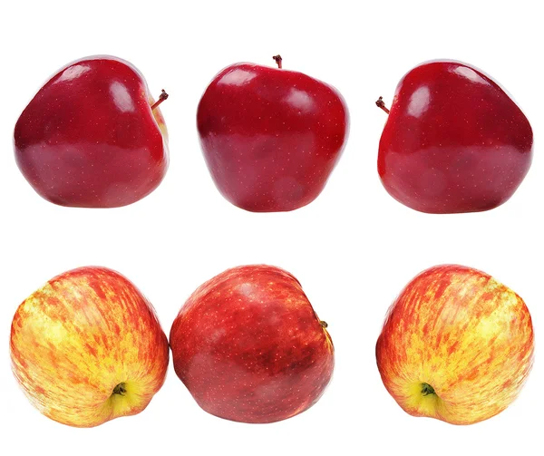 Manzanas rojas frescas —  Fotos de Stock