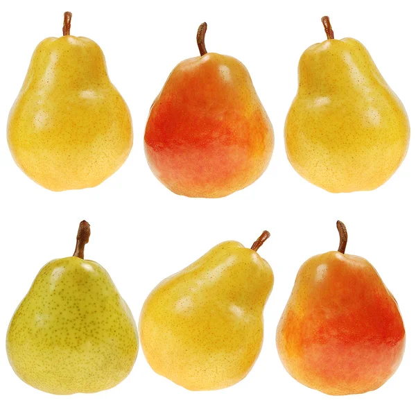 Färgstarka päron — Stockfoto