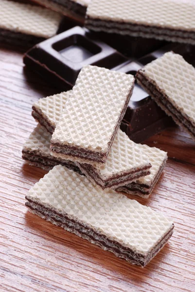 stock image Chocolate wafers