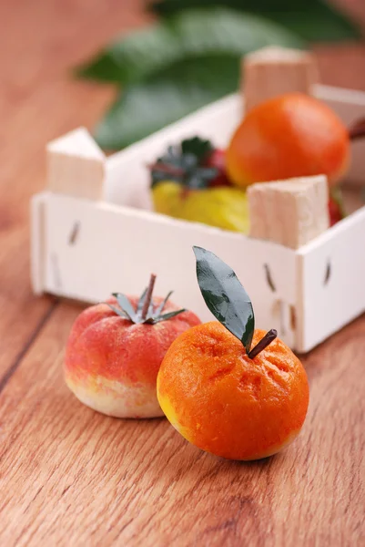 stock image Marzipan fruits