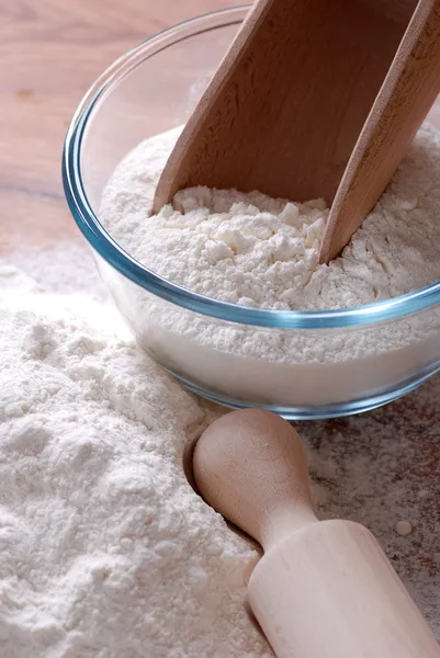 Białej mąki — Zdjęcie stockowe