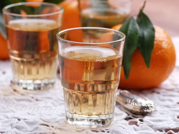 Mandarin liqueur — Stock Photo, Image