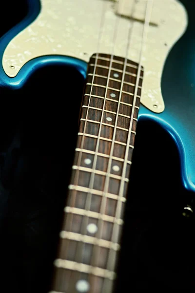 Szyję i ciało gitary — Zdjęcie stockowe