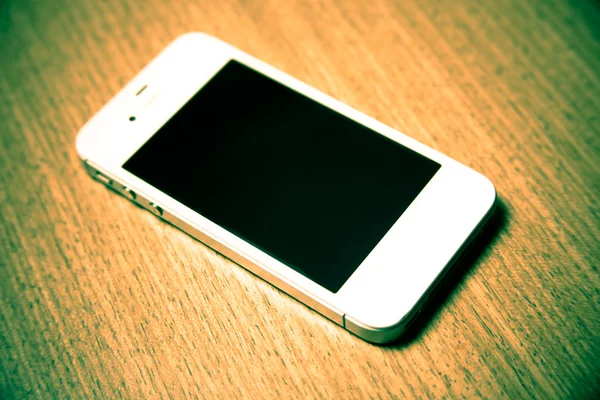 애플 아이폰 4s 녹색과 노란색 스톡 사진