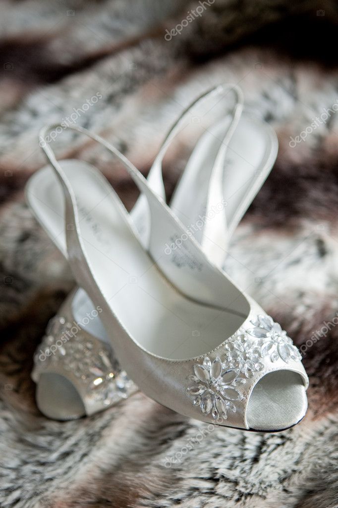 beautiful white heels