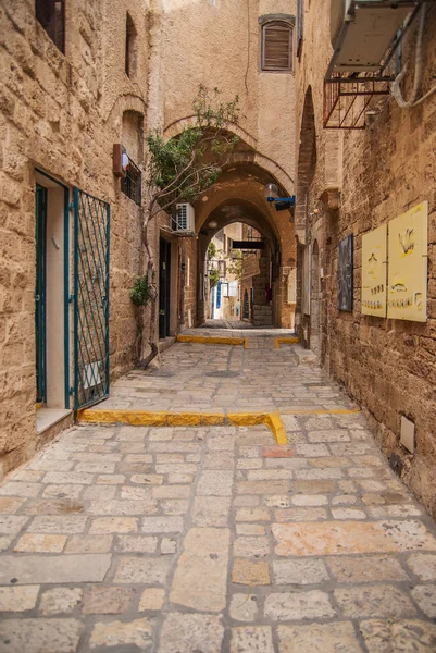 Gamla jaffa street, israel — Stockfoto