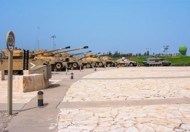 anıt ve zırhlı kolordu Müzesi'latrun, İsrail