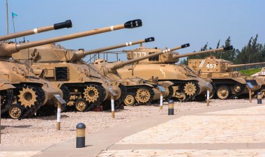 Memorial and the Armored Corps Museum in Latrun, Israel clipart