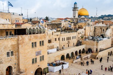 The Western Wall,Temple Mount, Jerusalem clipart