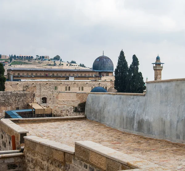 イスラエルのエルサレムの旧市街でアリ-aqsa モスク — ストック写真