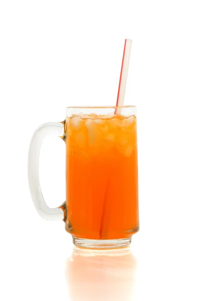 Refrigerante laranja — Fotografia de Stock