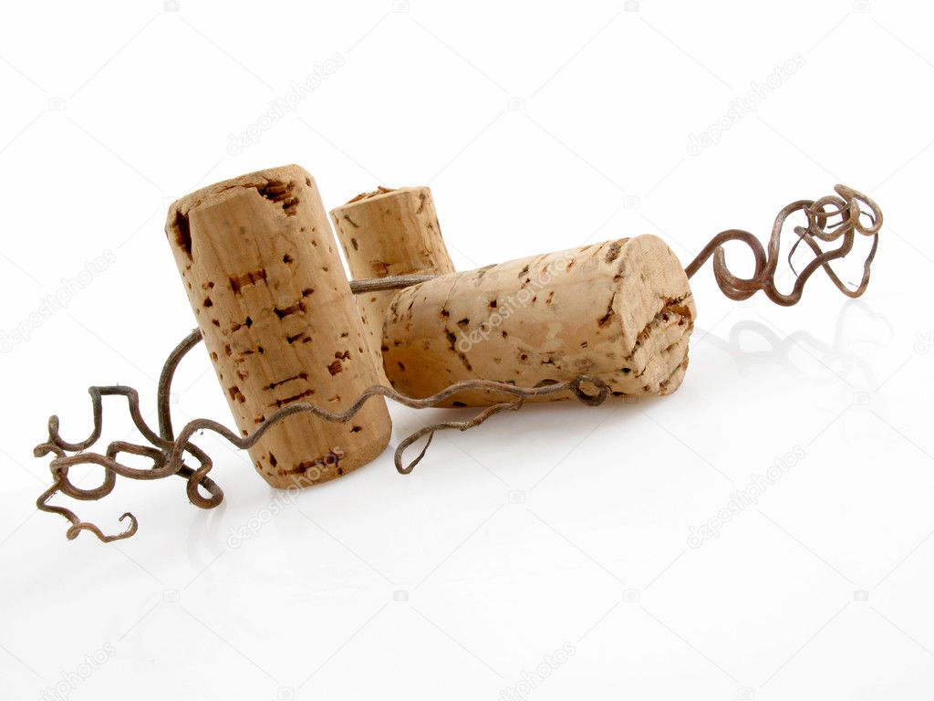 Three corks