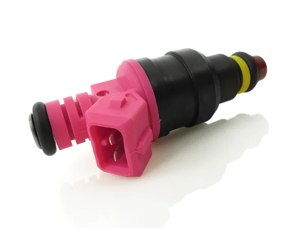 Inyector de combustible rosa — Foto de Stock