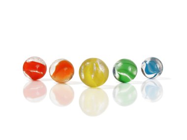 Marbles in formation clipart