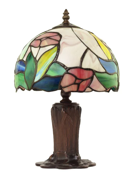Pequeña lámpara de vidrio con plomo — Foto de Stock