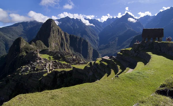 Uitzicht op Machu Picchu, Peru — Stockfoto