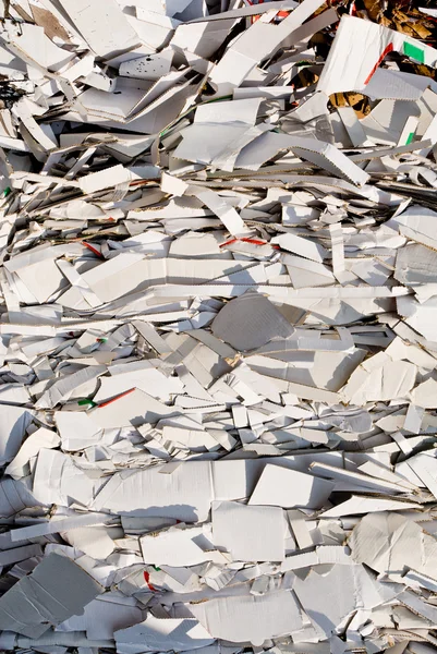 Recyclage des vieux papiers — Photo