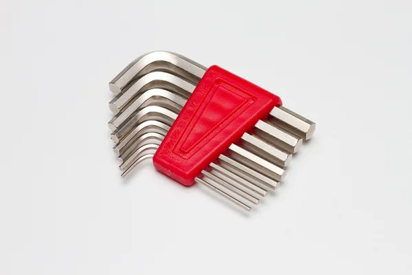 Set of Allen wrenches — Stock Photo, Image